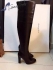 Gianvito Rossi over the knee leather boots